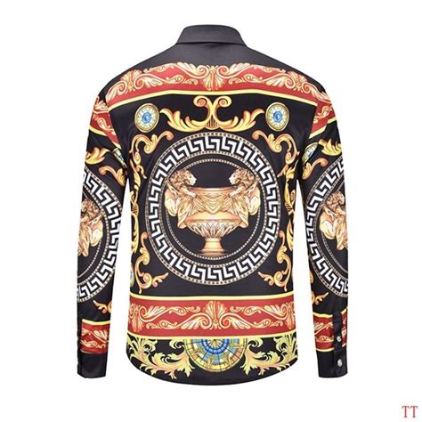 versace shirt replica free shipping|Versace discount outlet prices.